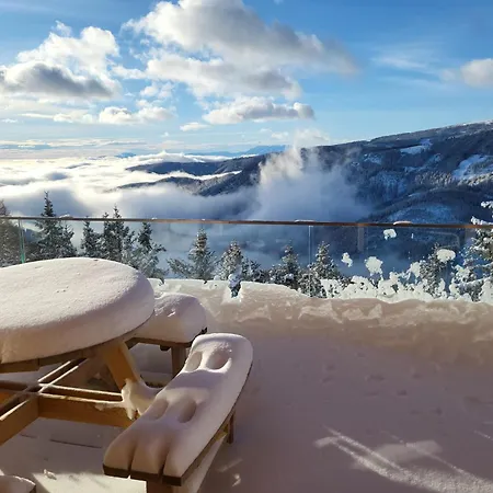 Klippitzstar Mit Panoramablick Шале *